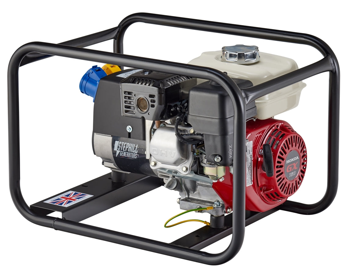 Stephill Honda GX160 2.7kVA / 2.2kW Petrol Generator