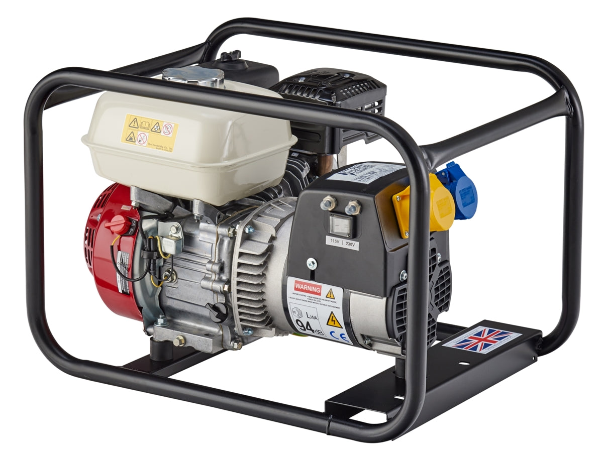 Stephill Honda GX160 2.7kVA / 2.2kW Petrol Generator