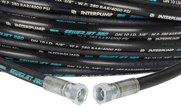 3/8" Pratissoli LongLife Drain Jetting Hose