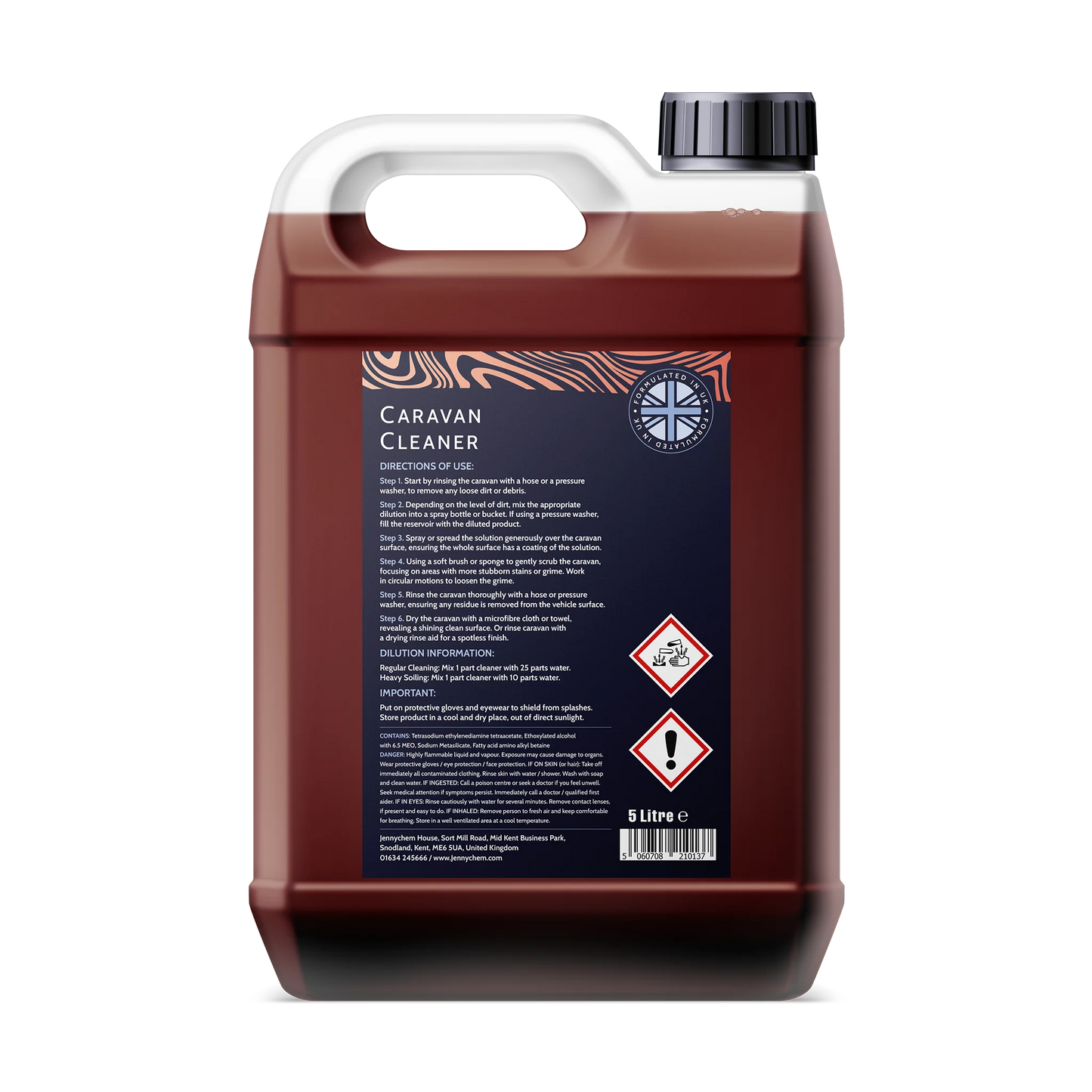 Caravan Cleaner & UPVC Cleaner 5L