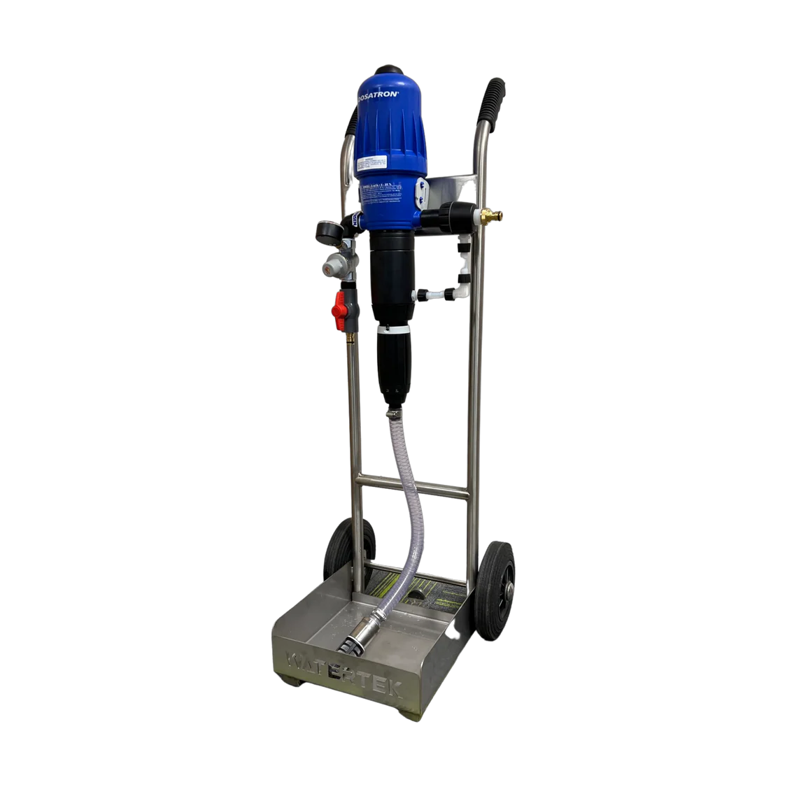 Watertek SoftWash Hypochlorite D3RE25 Dosing Trolley