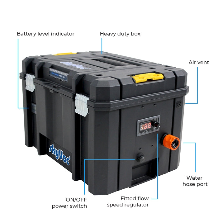 skyVac® Soft Wash Pump Box