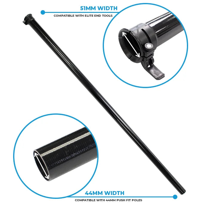 skyVac® Tapered Rigid Pole