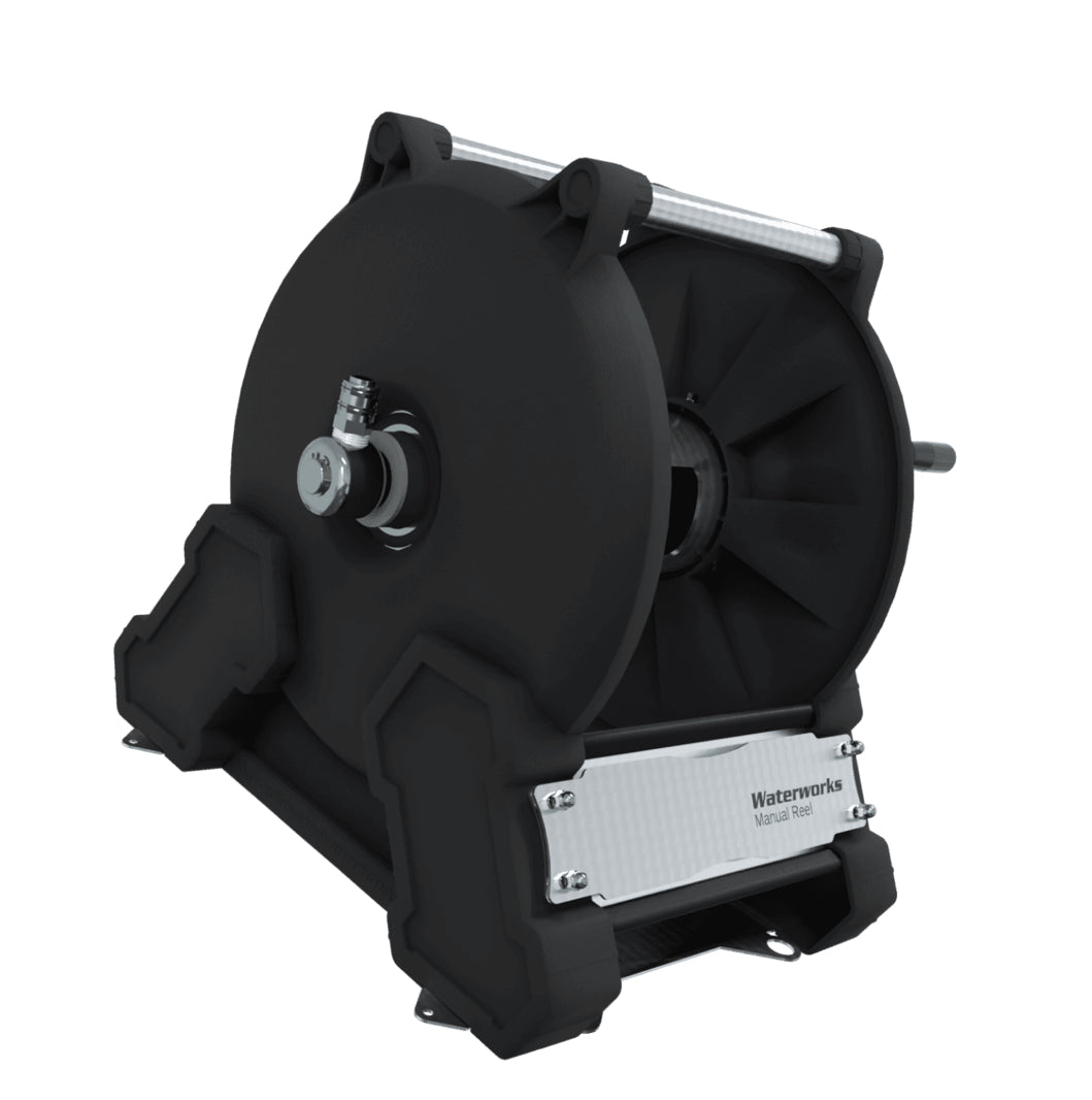 Waterworks Manual Window Cleaning Hose Reel