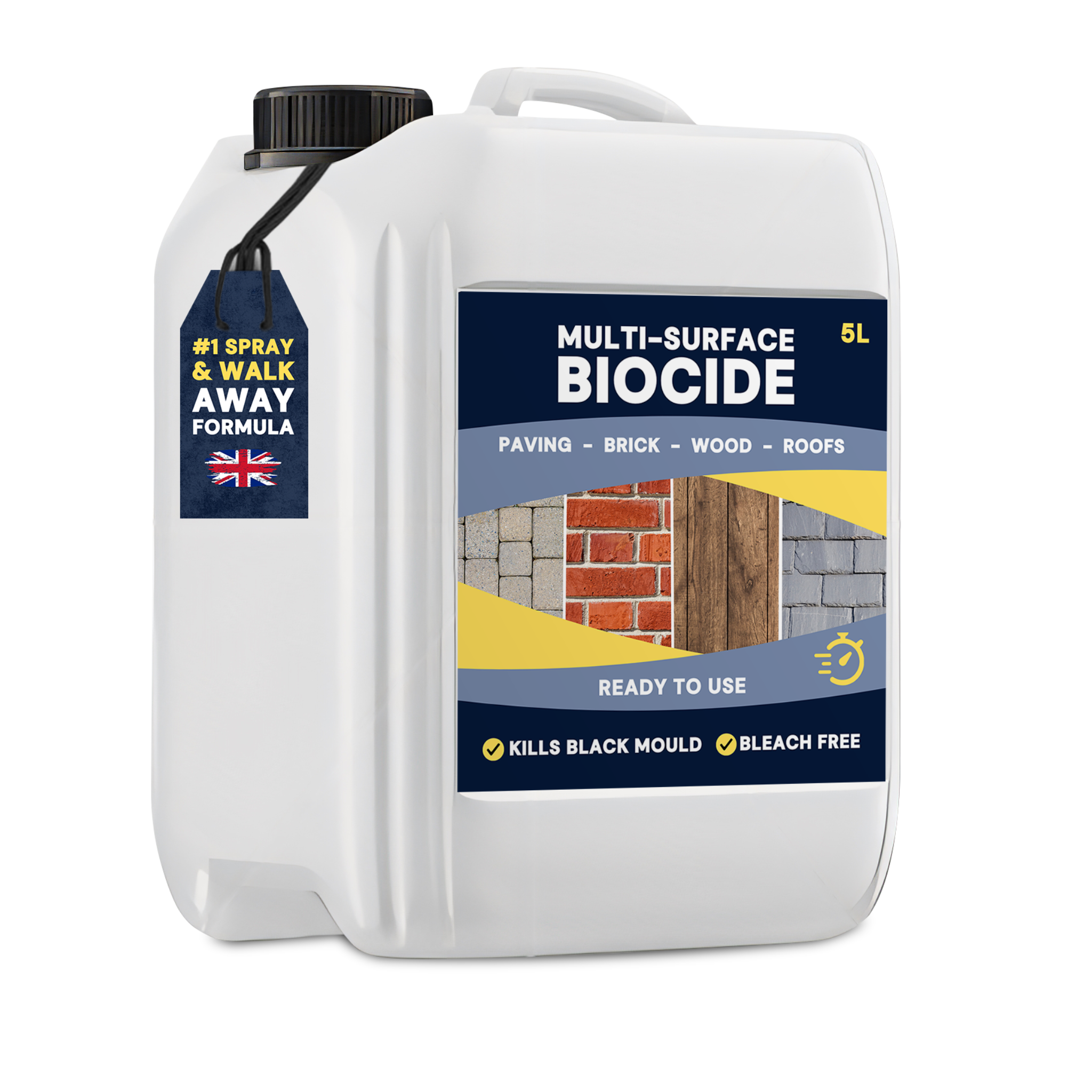 Biocide Blue Domestic Multi-Surface Biocide 5 Litres – CHEMWAY