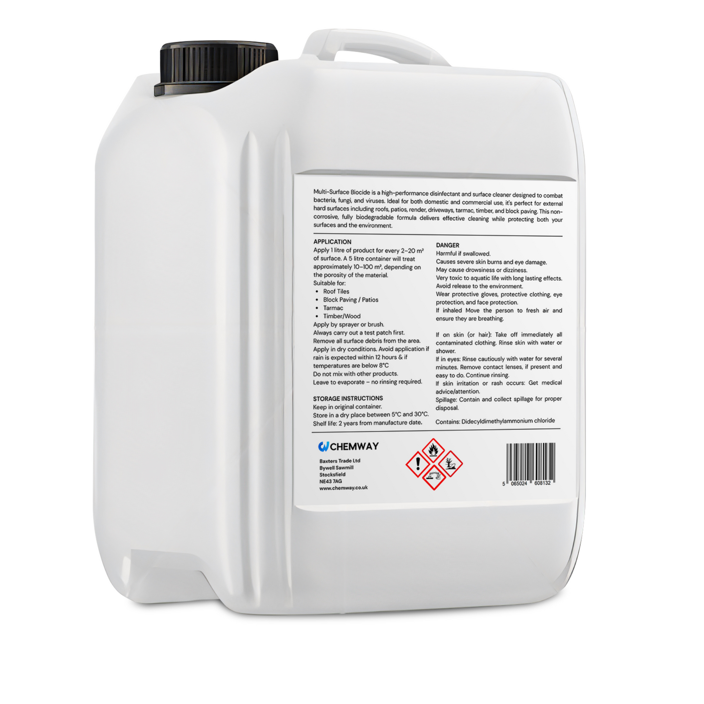 Multi-Surface Biocide 5 Litres