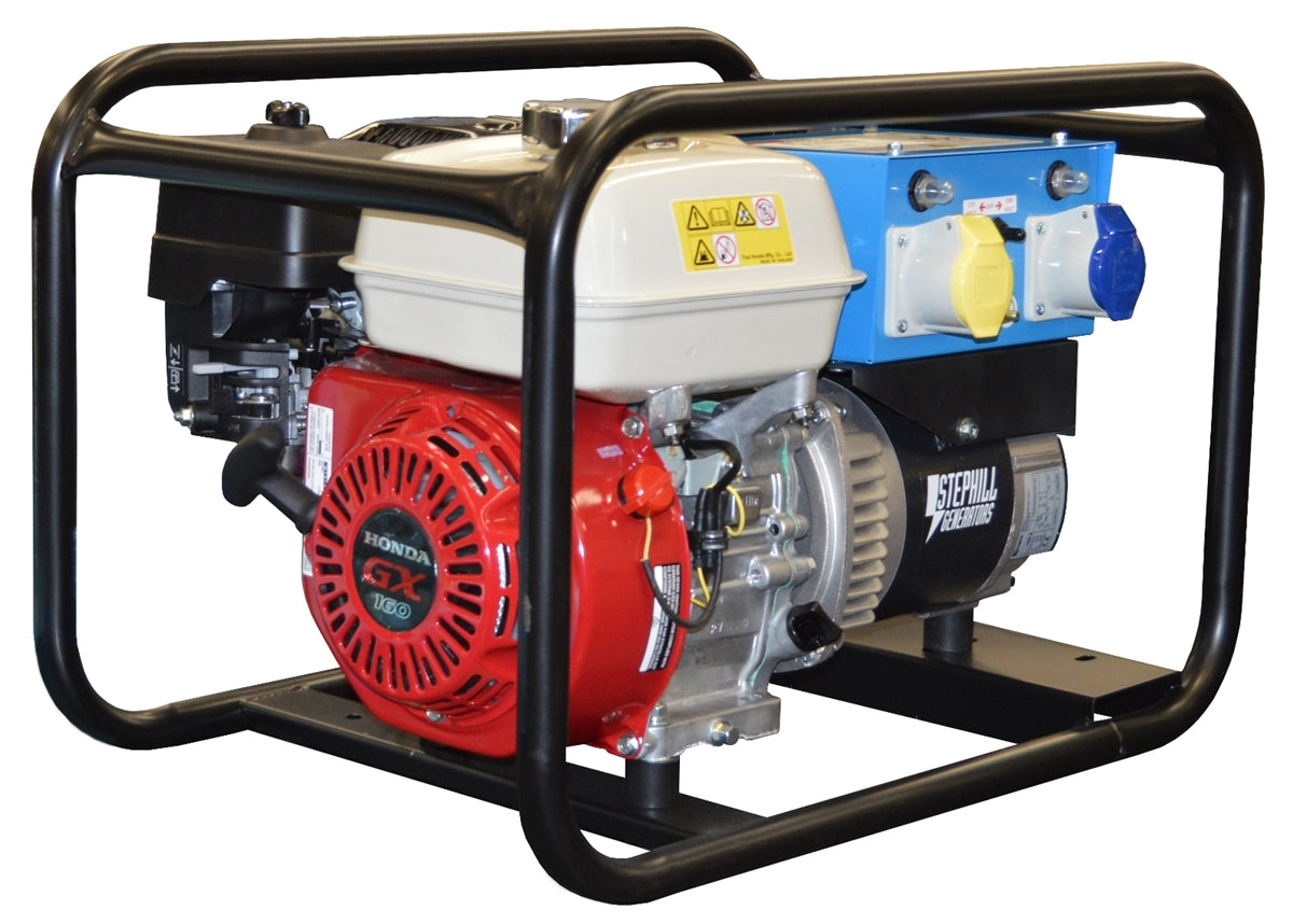 Stephill Honda GX160 2.7kVA / 2.2kW Petrol Generator