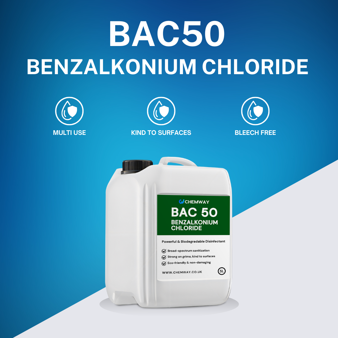 BAC50 Benzalkonium Chloride Concentrated 5 Litres