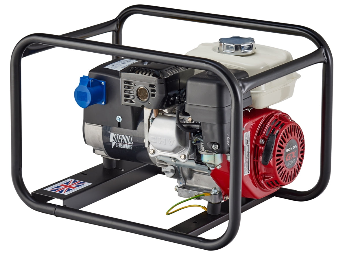 Stephill Honda GX200 3.4kVA / 2.7kW Petrol Generator