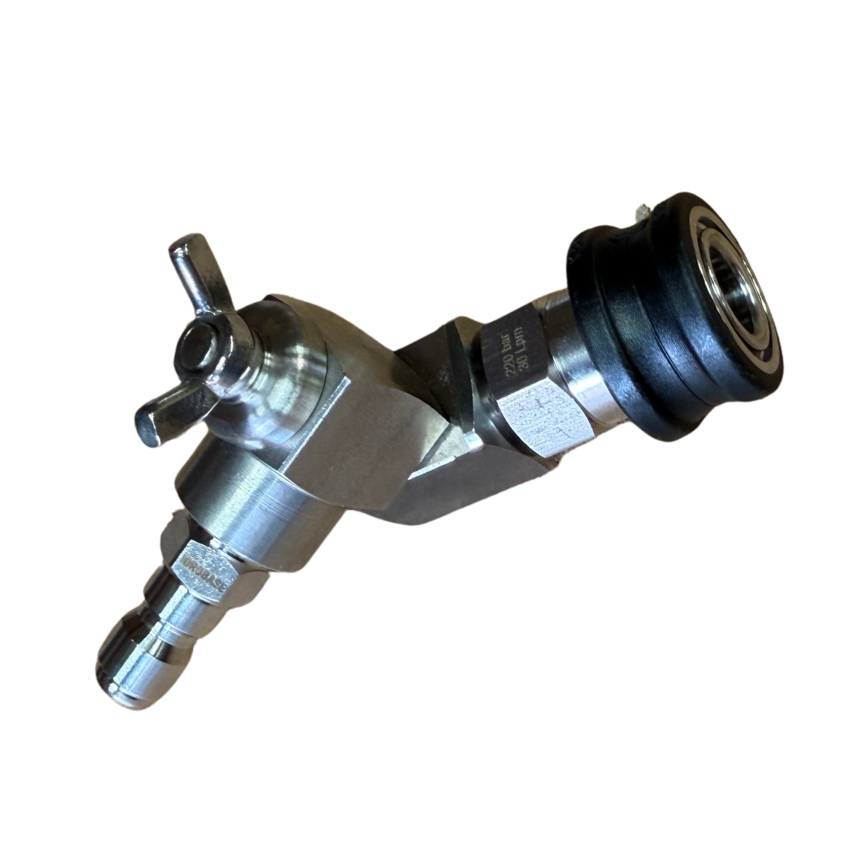 Quick Release Lockable Angled Adaptor – Stainless Steel (Mini)