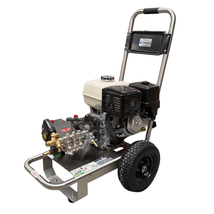 Honda GX390 21LPM Pressure Washer Stainless Steel 21 Litres Per Minute @ 200 Bar (3000 PSI) No Accessories