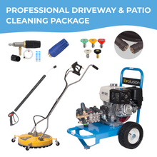 Professional Honda GX390 Pressure Washer & Surface Cleaner Bundle