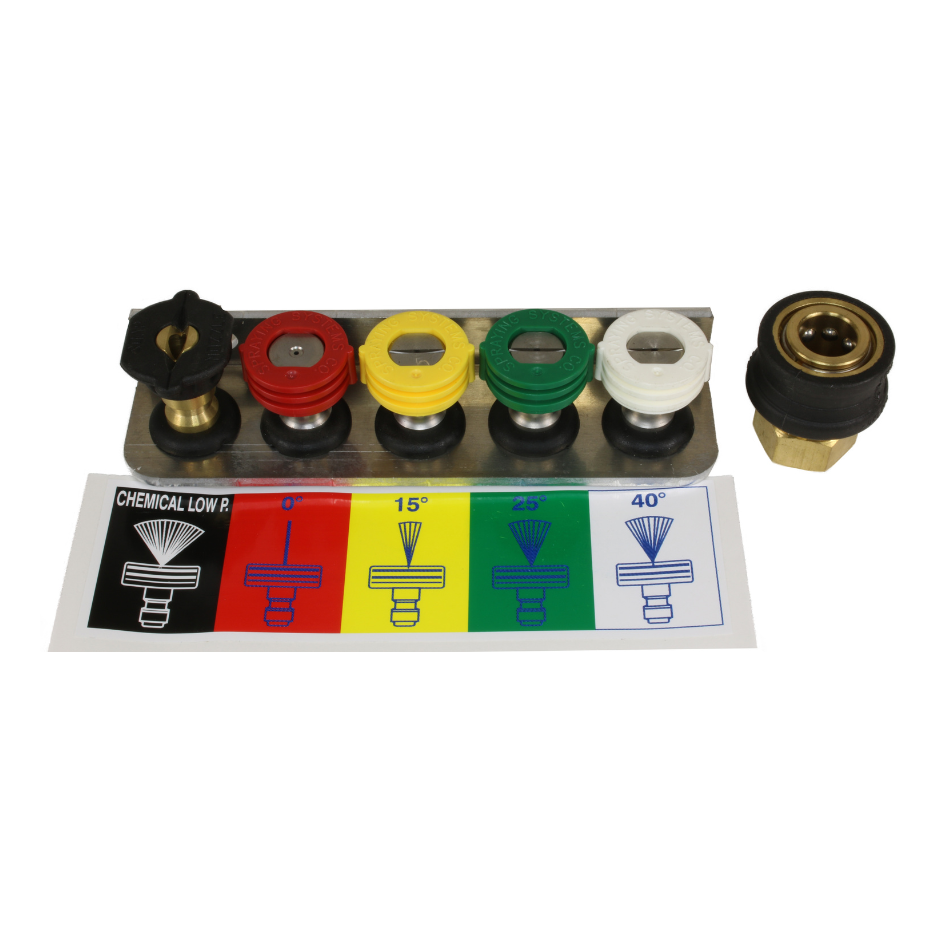 Professional Quick Release Nozzle Set with Holder