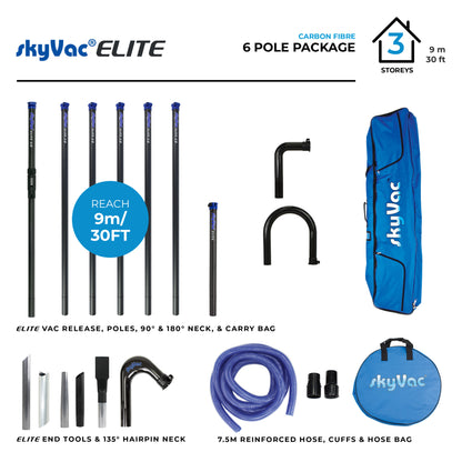 skyVac® Elite Pole Package