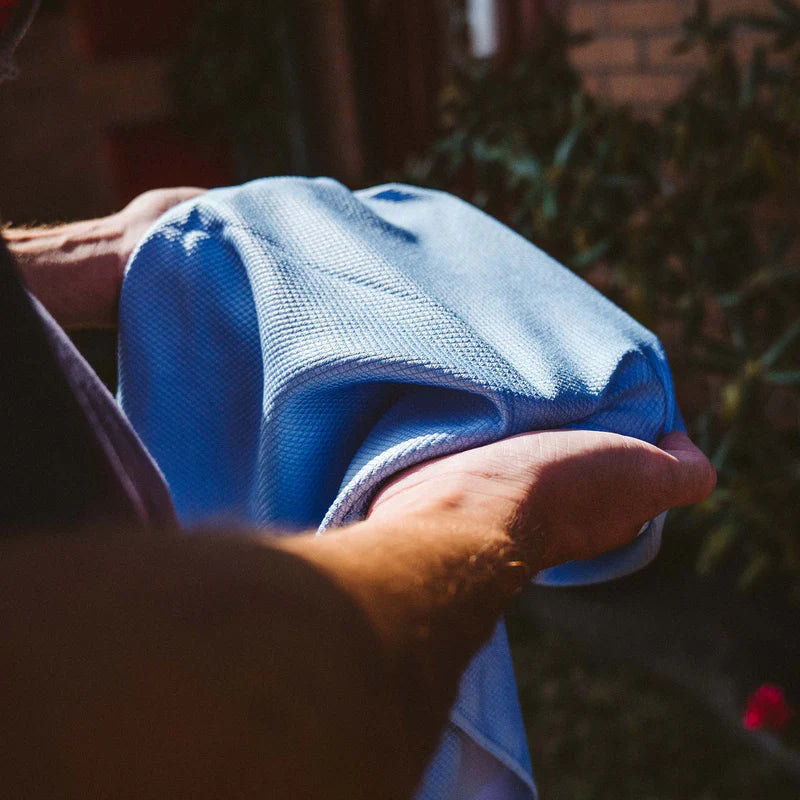 Fishscale Microfibre Cloth - Blue