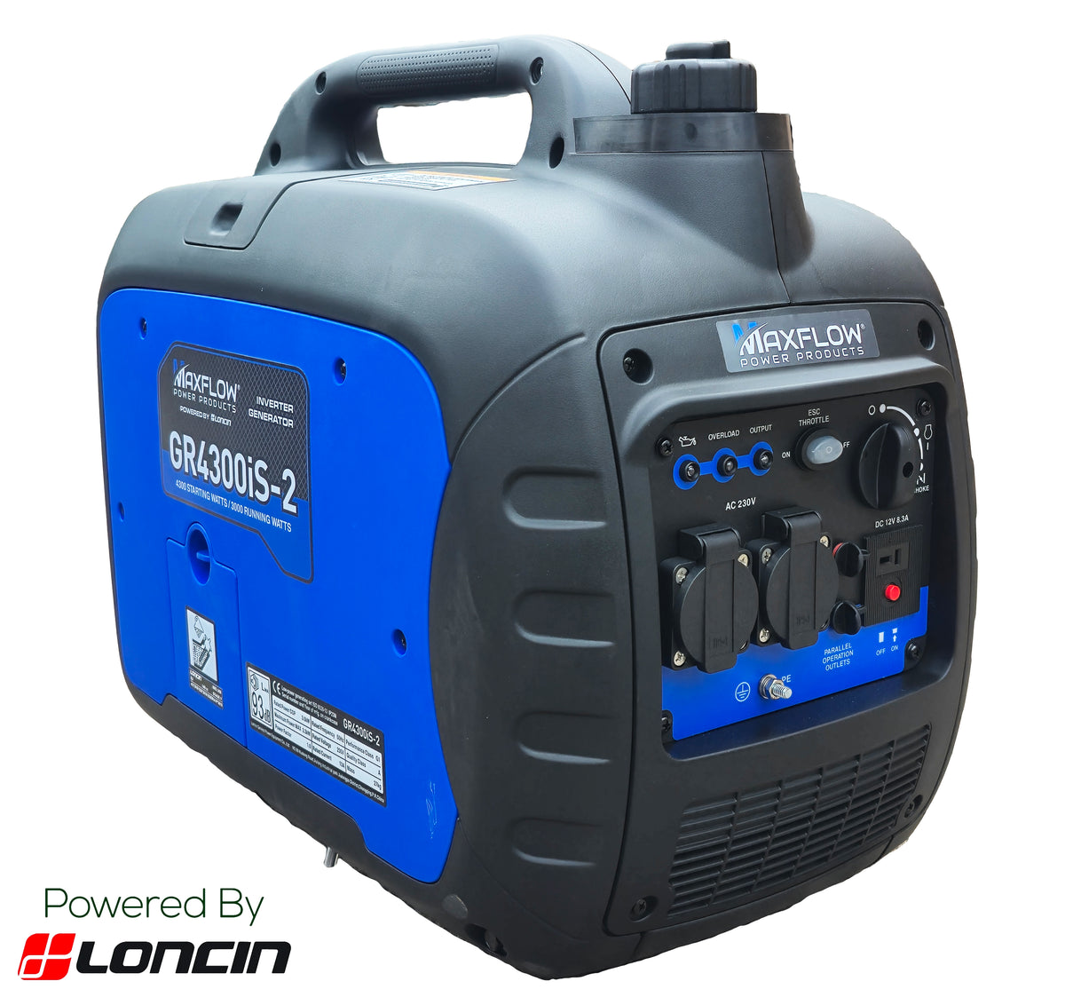 Maxflow GR4300iS Invertor Petrol Generator 4300W