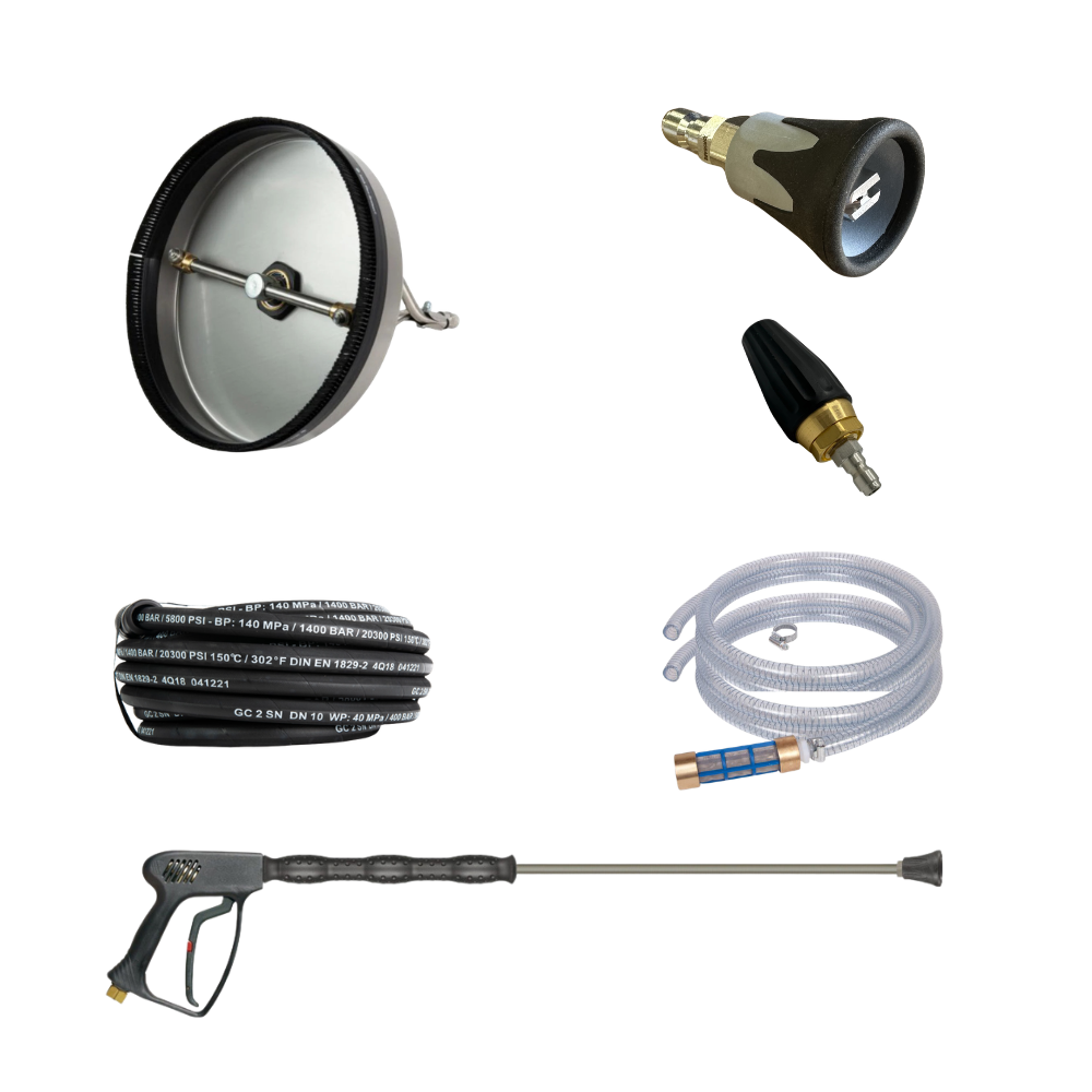 Honda GX390 & Mazzoni Roof Steam Cleaning Kit