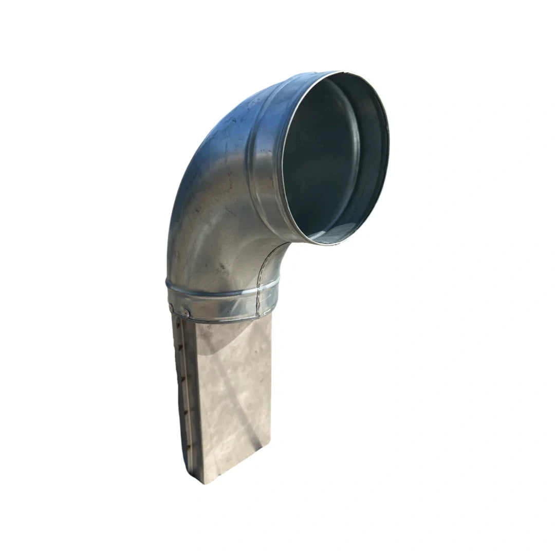 Mazzoni Venturi Chimney with Integrated Elbow