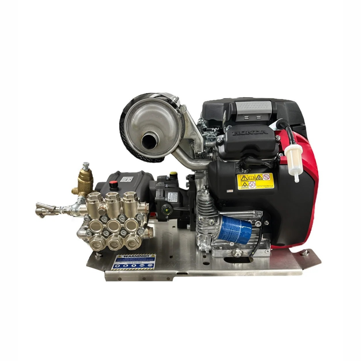 Watertek® Honda GX690 E-Start Pressure Washer Skid Assembly