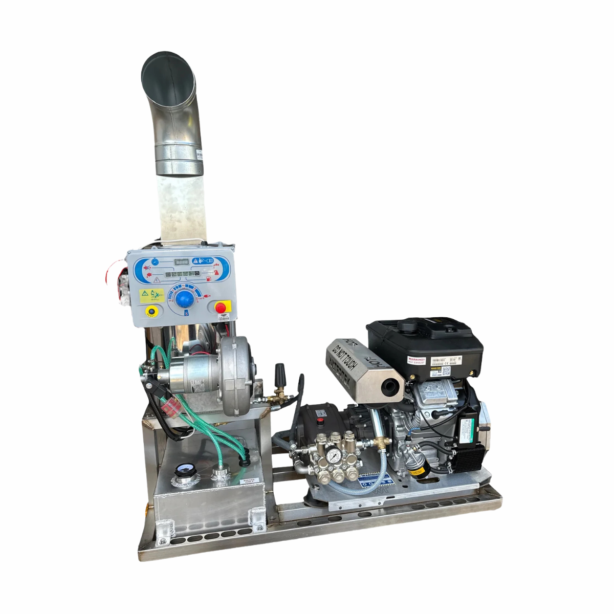 Watertek Hot Van Pack 23HP High Output Skid Assembly