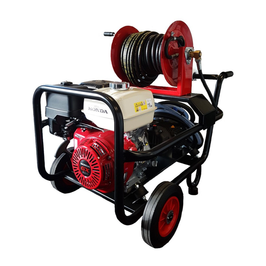 Honda GX390 21 LPM Comet Pump Trolley Frame + 30M Reel (Electric Start)