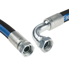Twin Wire Hose 3/8" BSPF x 3/8" BSPF 90 Degree Swivel