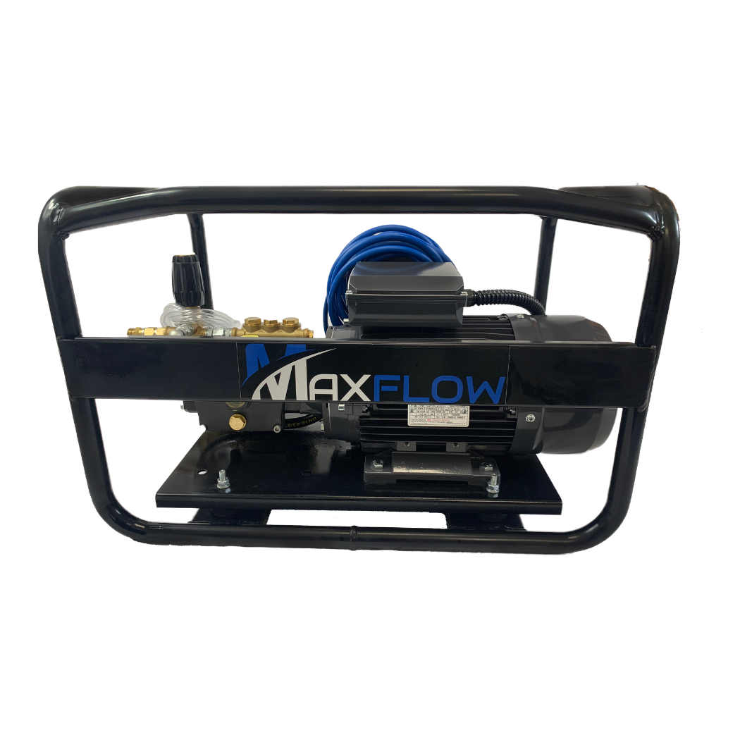 Electric Wall Mount Pressure Washer 400v 15 LPM 200 Bar