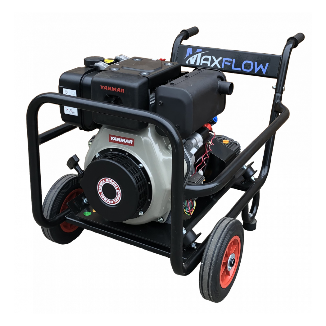 Industrial Pressure Washer Yanmar L100-V Comet Pump 18 LPM