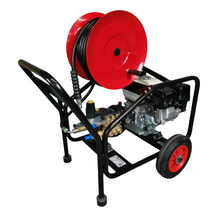 Semi-Industrial Pressure Washer Honda GX200 14 LPM Cage Frame + 20M Reel (Electric Start Option)