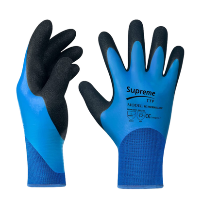 Supreme Thermal Waterproof Work Gloves with Latex Coating