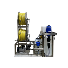 Watertek Duo Dosing Skid System with Tanks EPU 240v Twin Reels