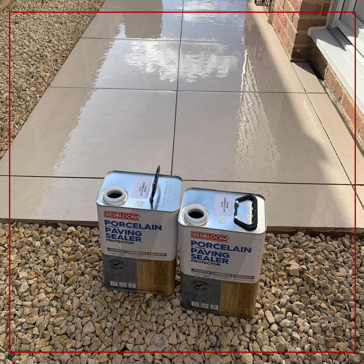 Resiblock Porcelain & Vitrified Paving Sealer