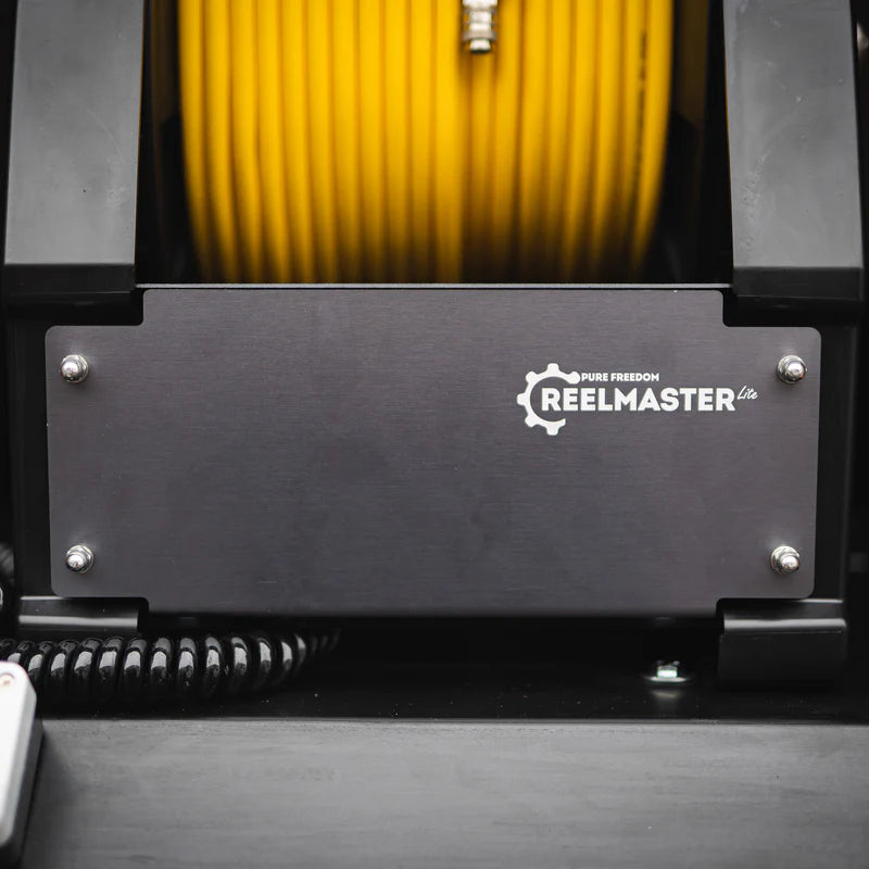 The ReelMaster Lite™ Twin Stack Electric Hose Reels