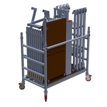 One-man 4.2 Metre Mobile Scaffold Tower