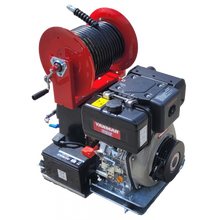 Industrial Pressure Washer Diesel Yanmar L100 21LPM Skid Frame + 30M Reel
