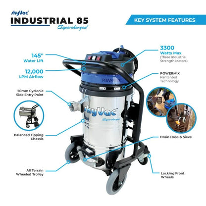 skyVac® Industrial 85 (Gutter Vacuum Only)
