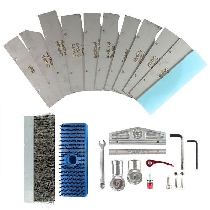 SkyScraper Roof Scraper Head & Blades Moss Removal Full Kit