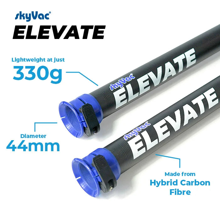 skyVac® Elevate 44mm Clamped Pole (1.5m)